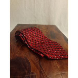 The Nature Conservatory Bull Silk Red Tie 4.5x62"